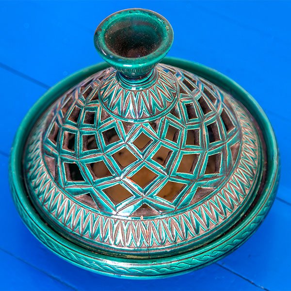 Lale Motifli El İşlemesi Kahve Fincan Seti (6lı)